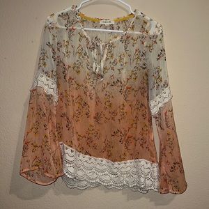 Floral long sleeve